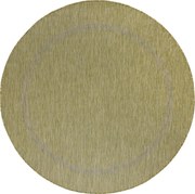 Kusový koberec Relax 4311 Green kruh, 120x120 (priemer) kruh, zelená, chodba / predsieň, Ayyildiz