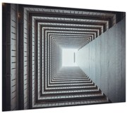 Obraz - Pohľad zvnútra budovy (70x50 cm)