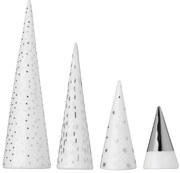 Porcelánová súprava MALÝ ZIMNÝ LES, 4 ks