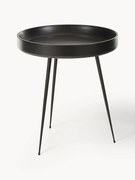Okrúhly pomocný stolík z mangového dreva Bowl