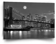 Sablio Obraz Nočný New York 2 - 90x60 cm