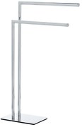 WENKO 18563100 - Stojan na uteráky RECCO 48x80,5 cm lesklý chróm