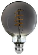 Rabalux Dekoratívna LED filament žiarovka s točeným vl., dymové s., E27, G95, 4 W, 350lm