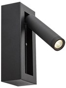 Rabalux 71285 - LED Nástenné bodové svietidlo GELLO LED/4W/230V čierna