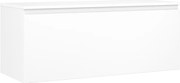 Mexen Orio, kúpeľňová skrinka 120 cm s hornou časťou, 1 zásuvka, biela matná, 91A10-12047-1-BFC01
