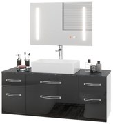 Kúpeľňový nábytok Euphoria EUP P 120/0/W/B/0/BK/MB