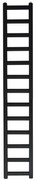 Kúpeľňový radiátor KP Drabinka 160/30 čierny