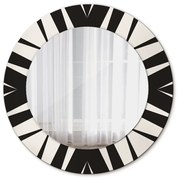 Geometria abstrakcie Okrúhle dekoračné zrkadlo