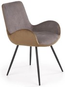 Jedálenská stolička Brenato, hnedá