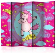 Artgeist Paraván - Dancing Unicorn II [Room Dividers]