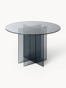 Okrúhly sklenený jedálenský stôl Anouk, rôzne veľkosti