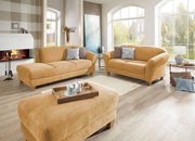 XXXLutz DVOJMIESTNA POHOVKA, textil, horčicovožltá Sit & More - Sedačky - 000144005354