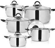 ORION Dalie nerezová sada hrncov, 10 ks