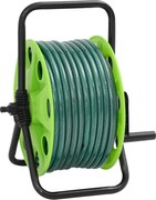 Voľne stojaci zelený hadicový bubon s 50 m hadicou PVC 3281516