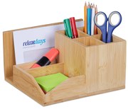 Bambusový organizér na kancelárske potreby, RD47995