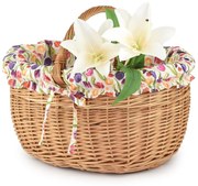 Nákupný kôš prútený Gardenie II.š. 42 x hl. 34 x v. 23 / 36(cm)