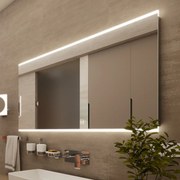 Nimco LED zrkadlo 1200x700 s dvoma dotykovými senzormi - ZP 12006VX