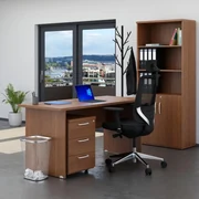 Zostava kancelárskeho nábytku Visio 2, 160 cm, orech