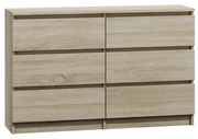 Komoda Osko OK6 120, Farby:: dub sonoma
