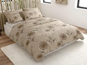 Krepové obliečky PAMPELINO BLEND svetlohnedé Rozmer obliečky: 70 x 90 cm | 140 x 200 cm