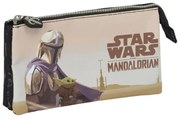 Penál do školy Mandalorian a Baby Yoda Star Wars