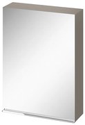 Cersanit - VIRGO zrkadlová závesná skrinka 60cm, šedá-chróm, S522-015