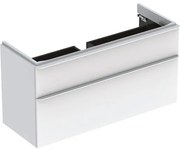 Kúpeľňová skrinka pod umývadlo Geberit Smyle Square 118,4x62x47 cm biela 500.355.00.1