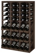 Expovinalia Regál na víno VILLAFRANCA IV Materiál a odstín: Borovice s odstínem tmavý dub