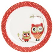 Orion Detský plytký tanier Sova, 21 cm