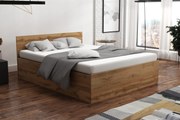 Posteľ 160x200 cm s matracom a úložným priestorom SPART1 Wotan