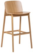 CLARISA BAR 75 DREVENÁ STOLIČKA oak