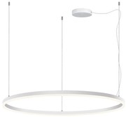LED2 - LED Stmievateľný luster na lanku CIRCLE 80W/230V 3000K/4000K pr. 100cm biela