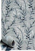 My Flair, Kusový koberec Hazel II grau – na von aj na doma, 100x160, šedá, chodba / predsieň