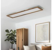 Eglo-LED RGBW prisadený stropný panel SALOBRENA-C LED/34W/230V hnedý + DO