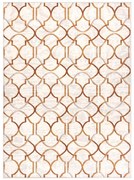 Koberec ANGEL 7905 / 52822 ornament, art deco béžový / zlatý