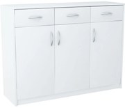 Komoda JULIA K13D3 Biela