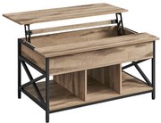 Konferenčný stolík TAYLOR SONOMA s výsuvnou doskou 100x60 cm