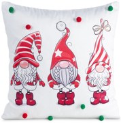 VIANOČNÁ GOBELÍNOVÁ DEKORAČNÁ OBLIEČKA NA VANKÚŠ GOBLIN 45X45 CM VZOROVANÁ