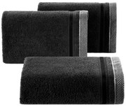 FROTÉ UTERÁK ABBIE 70X140 CM ČIERNA
