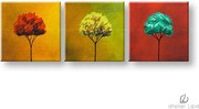 Autorská reprodukcia na plátne STROMY XOBAM001E3