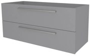Mereo Bino, kúpeľňová skrinka 121 cm, Multidecor, Šedá supermat, MER-CN693SSEDA
