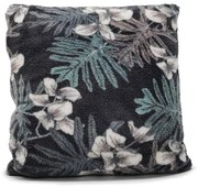 Obliečka na vankúš NATURE WZ 04 - 40 x 40 cm - čierna