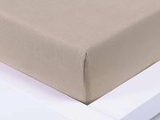 XPOSE® Jersey plachta Exclusive - kávová 200x200 cm