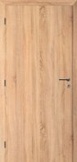 Solodoor Interiérové dvere 70 L, 750 × 1 985 mm, fólia, ľavé, dub Mystic, plné