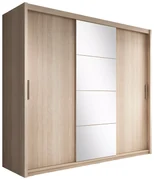 Skriňa s posuvnými dverami, dub sonoma, 235x216, CHIARA