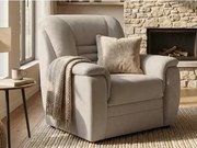 Kreslo Merlin, béžová látka%