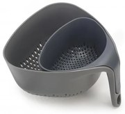 Kompaktné cedníky JOSEPH JOSEPH Nest Colanders, sivé 40094