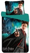 Bavlnené posteľné obliečky Harry Potter - motív Mladý čarodejník - 100% bavlna - 70 x 90 cm + 140 x 200 cm