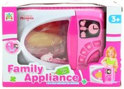 Lamps Mikrovlnná rúra na batérie ružová