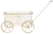 Retro kvetináč v tvare vozíku - 29 * 16 * 16 cm